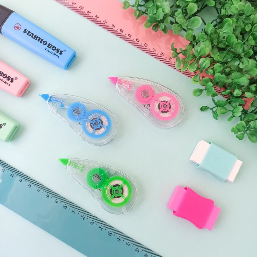 Fita Corretiva Branca 5 mm x 6 m MP 436 - Masterprint / Material Escolar / Corretivo tipo Fita