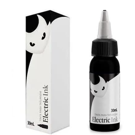 Tinta Tatuagem Electric Ink Preto Tribal 30ml OFERTA RELÂMPAGO