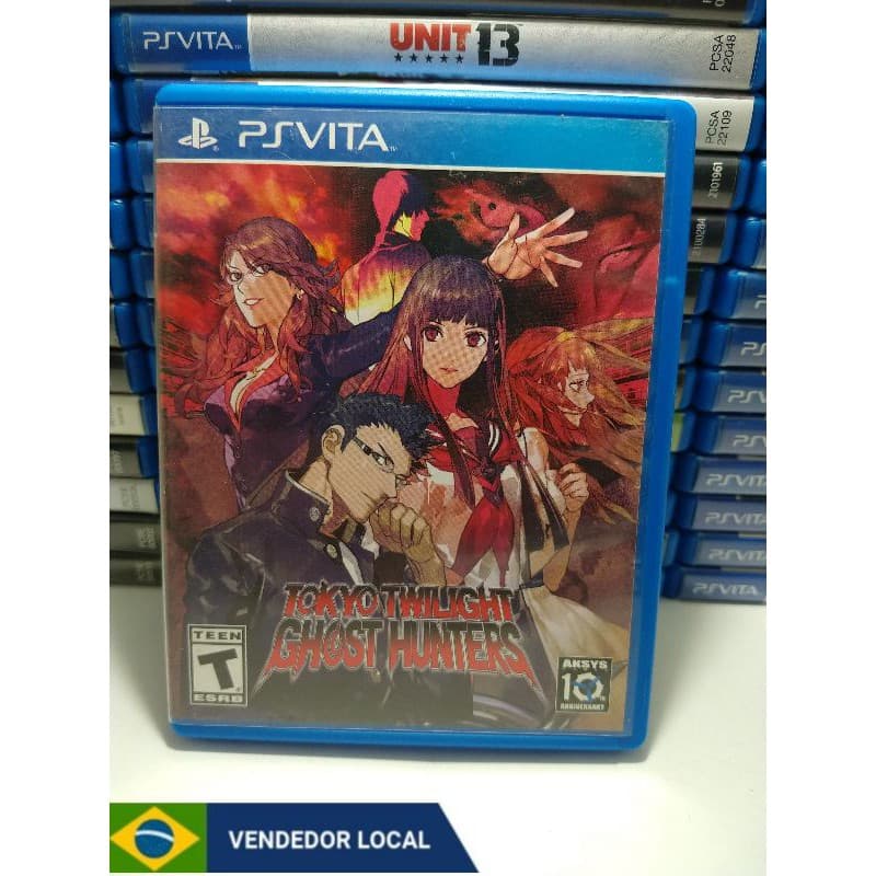 Jogo tokyo twilight ghost hunters ps vita