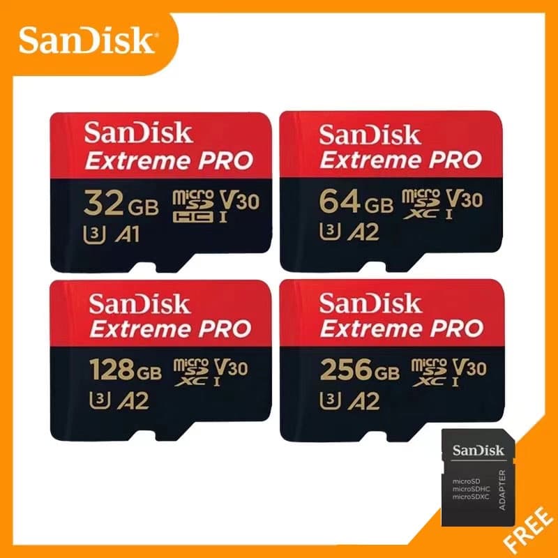 Cartão De Memória micro SD A2 128gb , 256gb , 512gb 1tb flash , Para Celular , Tablet E pc + Com Leitor