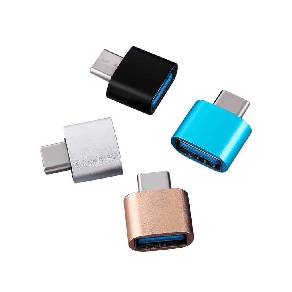 Adaptador Pen Drive Otg 3.0 Tipo C / Saída Usb Para Mouse Teclado Conecta Impressora