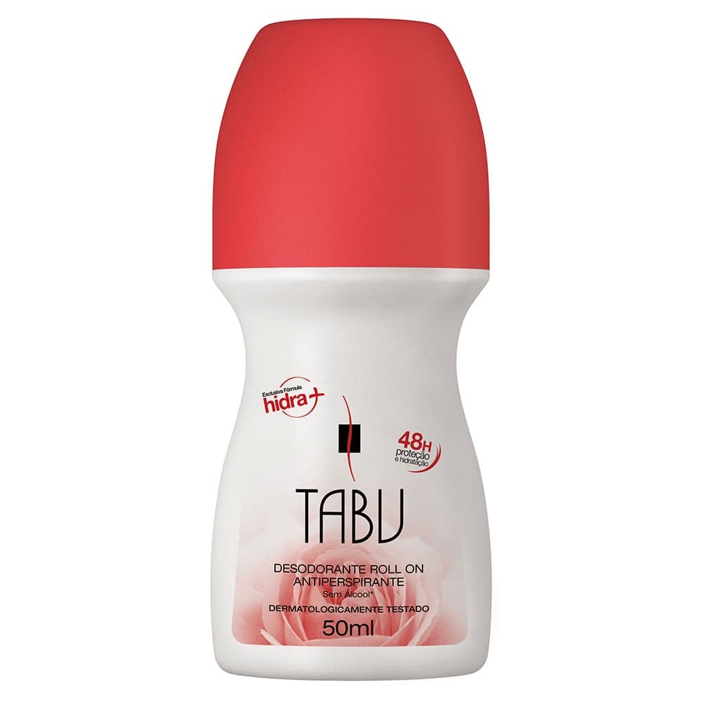 Desodorante Roll-On Antitranspirante Tabu | Tradicional 50Ml