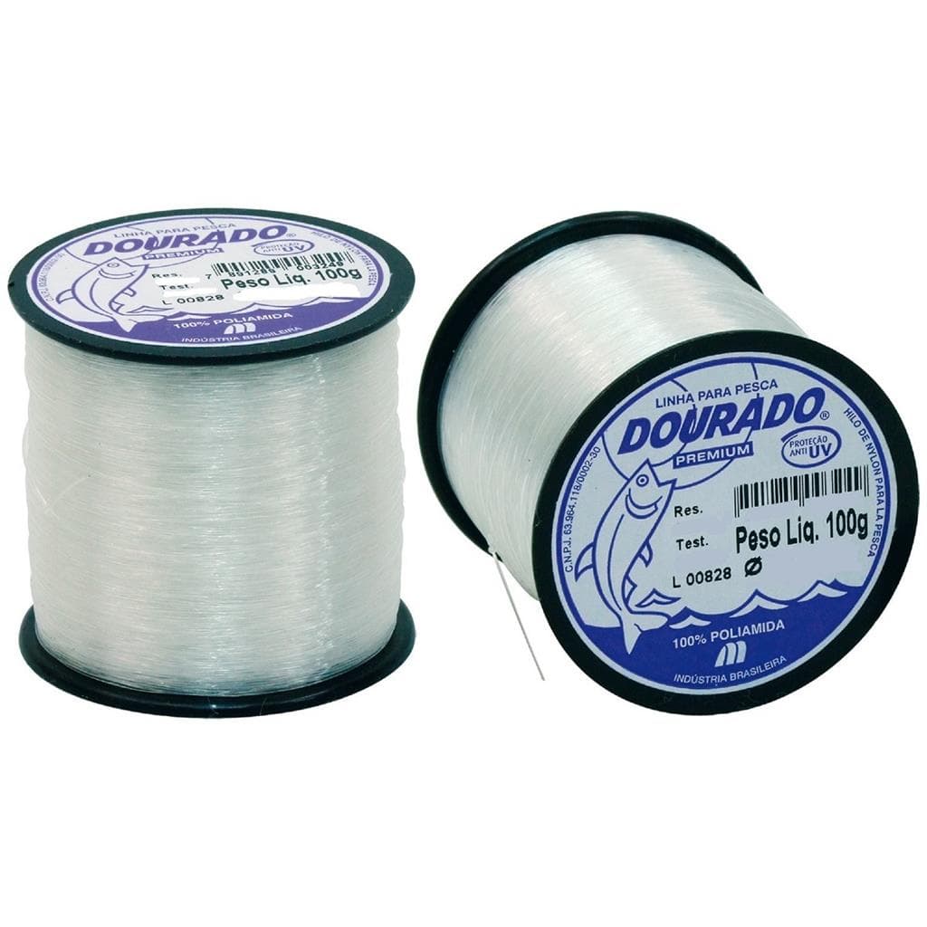 Linha Pesca Dourado 0,40 Mm 100 Gramas 636 Metros 17,2 Lb