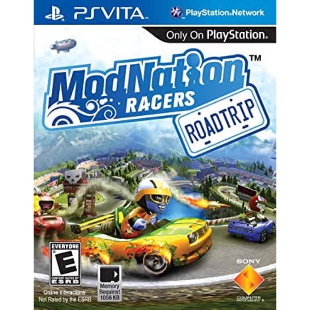 Jogo Ps Vita Modnation Racers Roadtrip Para Psvita