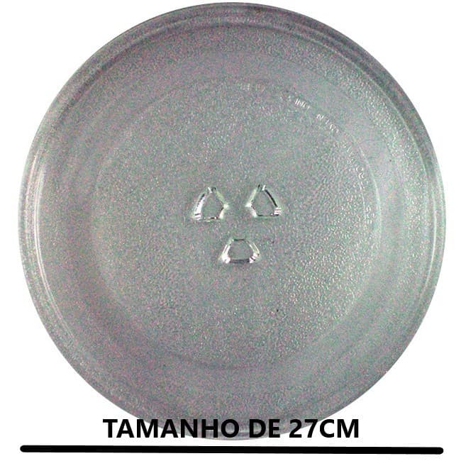 Prato Para Microondas 27cm