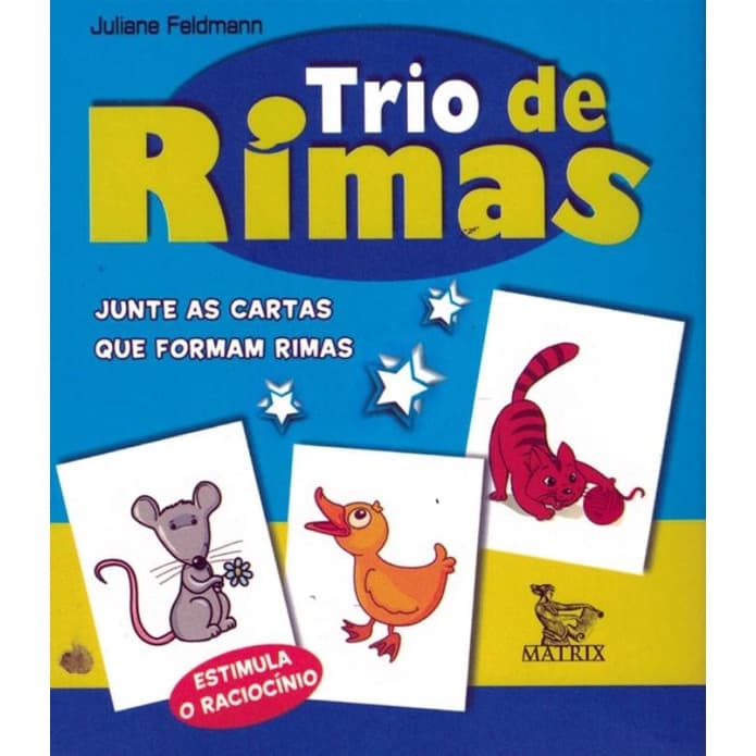 Livro - Trio De Rimas