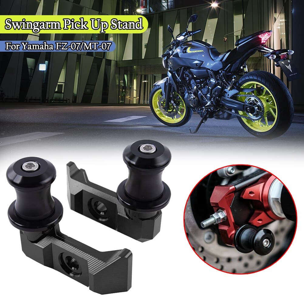 Ultra-Suplicador MT07 FZ07 MT FZ 07 Deslizador De Corrente De Eixo De Roda Traseira Bloqueio De Braço Oscilante Para YAMAHA-07-07 2015 2016 2017 2018 2019 2020 2021 2022