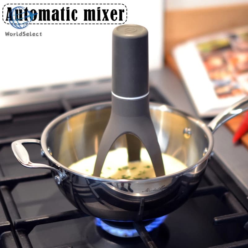 Mini Misturador De Mão Com Panela Automática Elétrica/Pequeno/Longo/Nylon/Mexedor