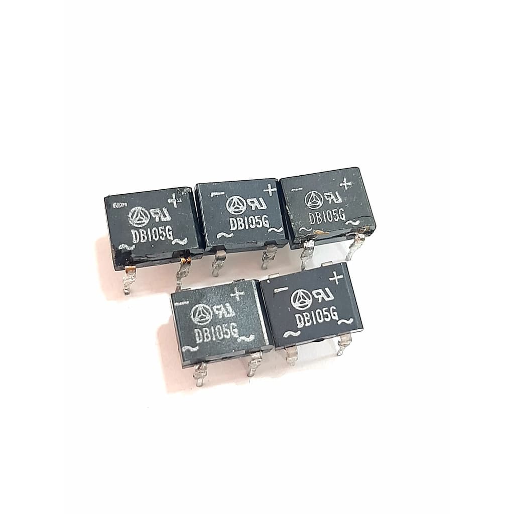 Kit 05 Ponte Retificadora Db105g 600v 1a Marca Lite-on