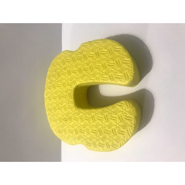 2 unid - Protetor de porta - 10cm x 10cm x 2cm - salva dedos segurança bebê E.V.A.