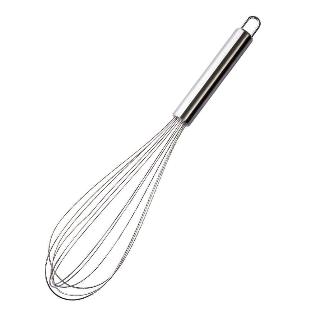 Batedor De Ovo Massas 29cm De Aço Inox Manual Mixer Profissional Multiuso Para Cozinha 6 fios Utensilio De Cozinha