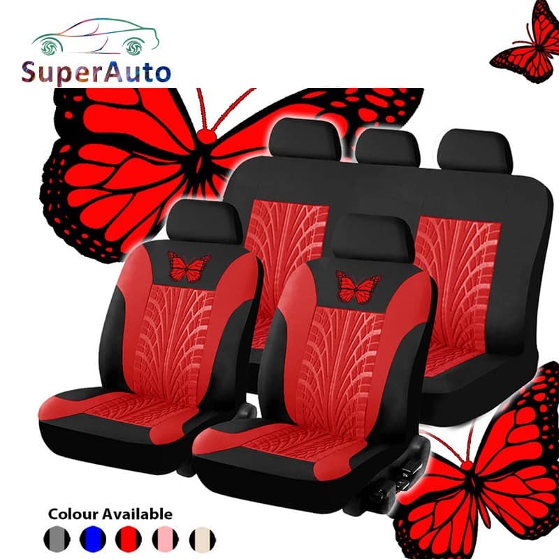 Superauto Capas De Assento Para Carro Universal Protetor Acessórios Decoração Estilo De