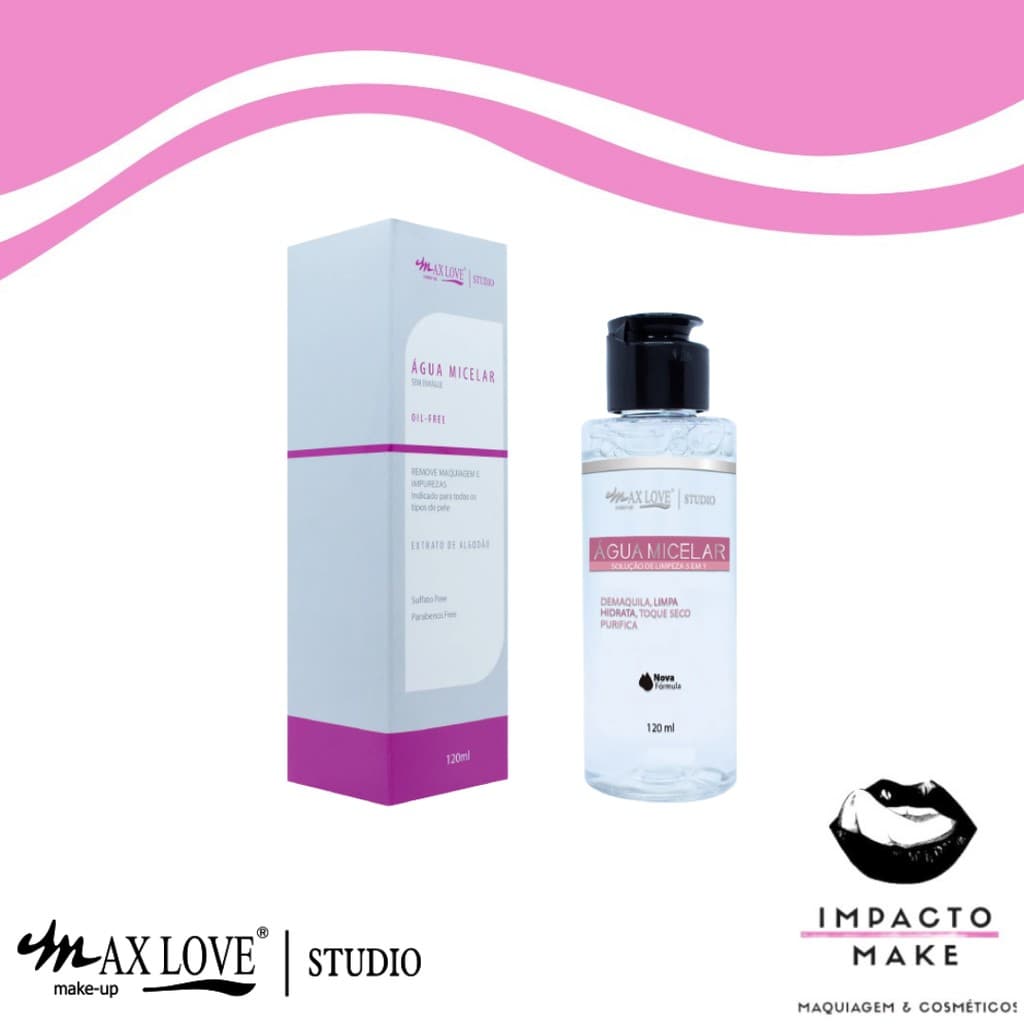 Água Micelar Oil Free Max Love