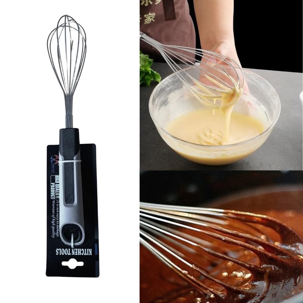 Batedor De Claras Ovo Fue Fouet Inox 27cm Premium