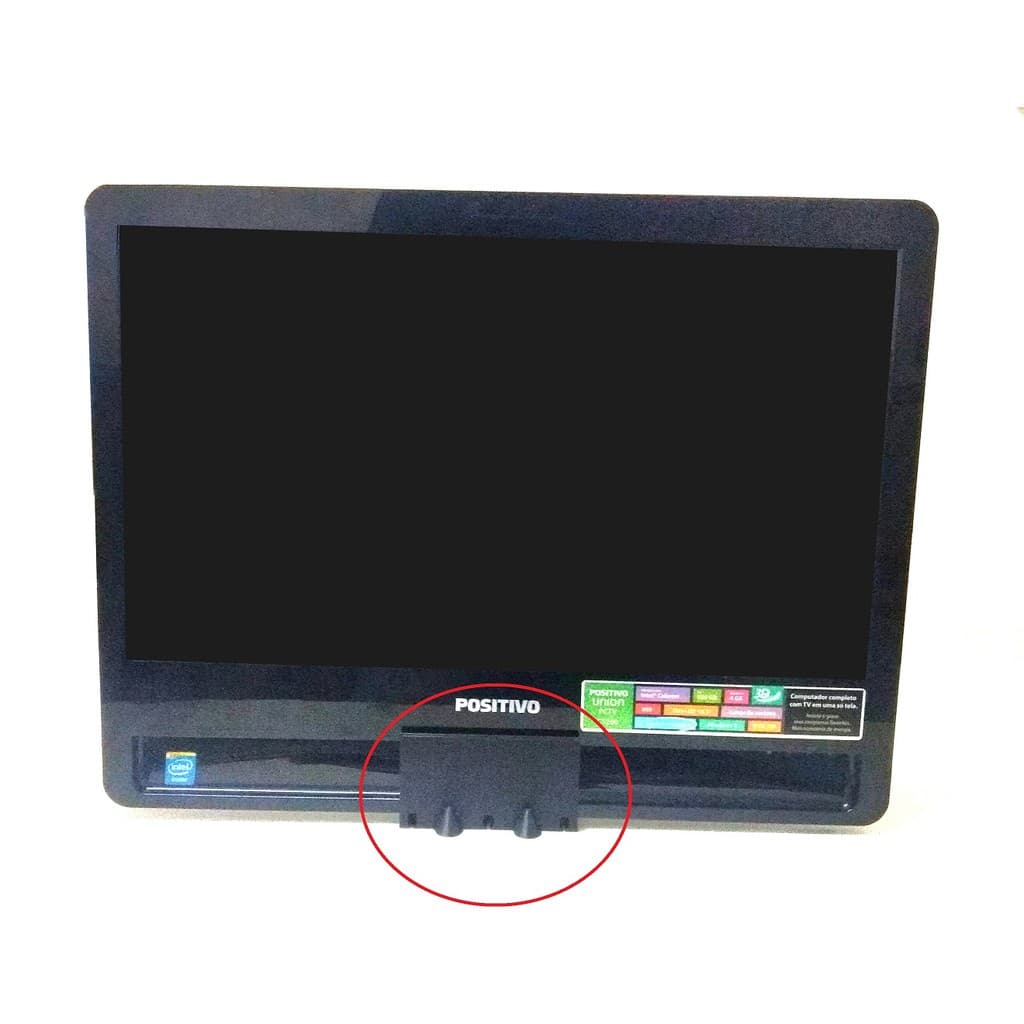 SUPORTE BASE para All In One Positivo Union C1260 C1000 K3230 K3260 U850 U950