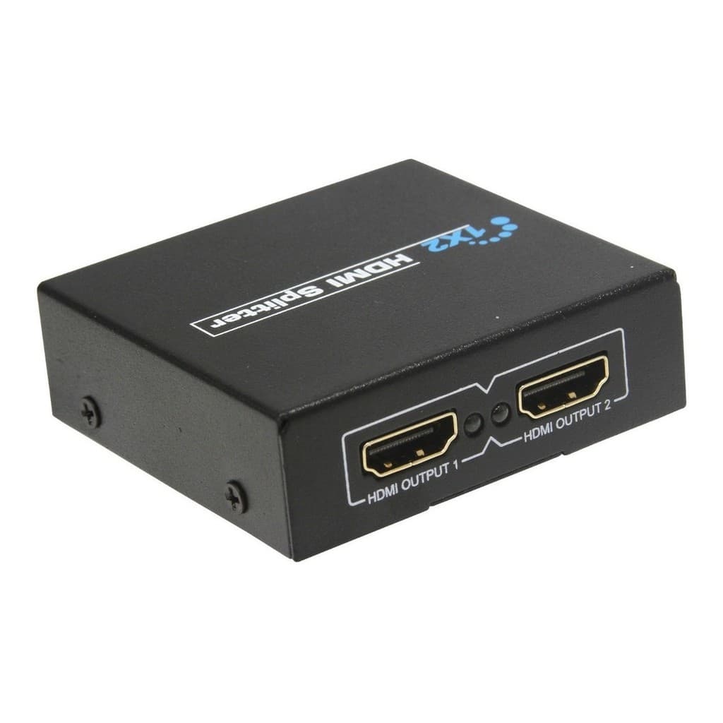 Splitter 1x2 Distribuidor De Sinal Hdmi 3d Duplicado Tv