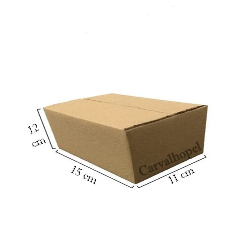 100 Caixas de papelão Maleta C15xL11xA12