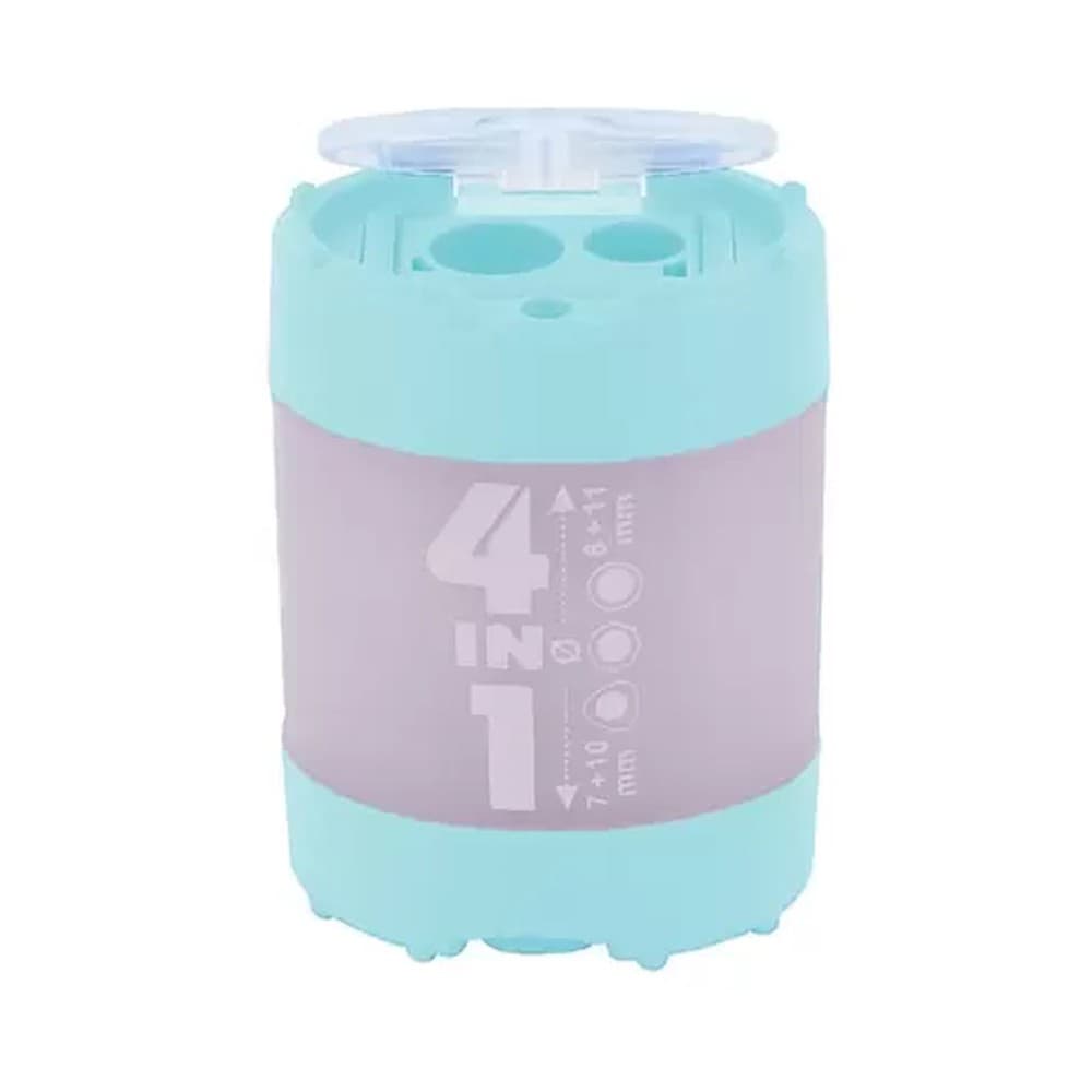 Apontador Kum 4 em 1 Azul Pastel