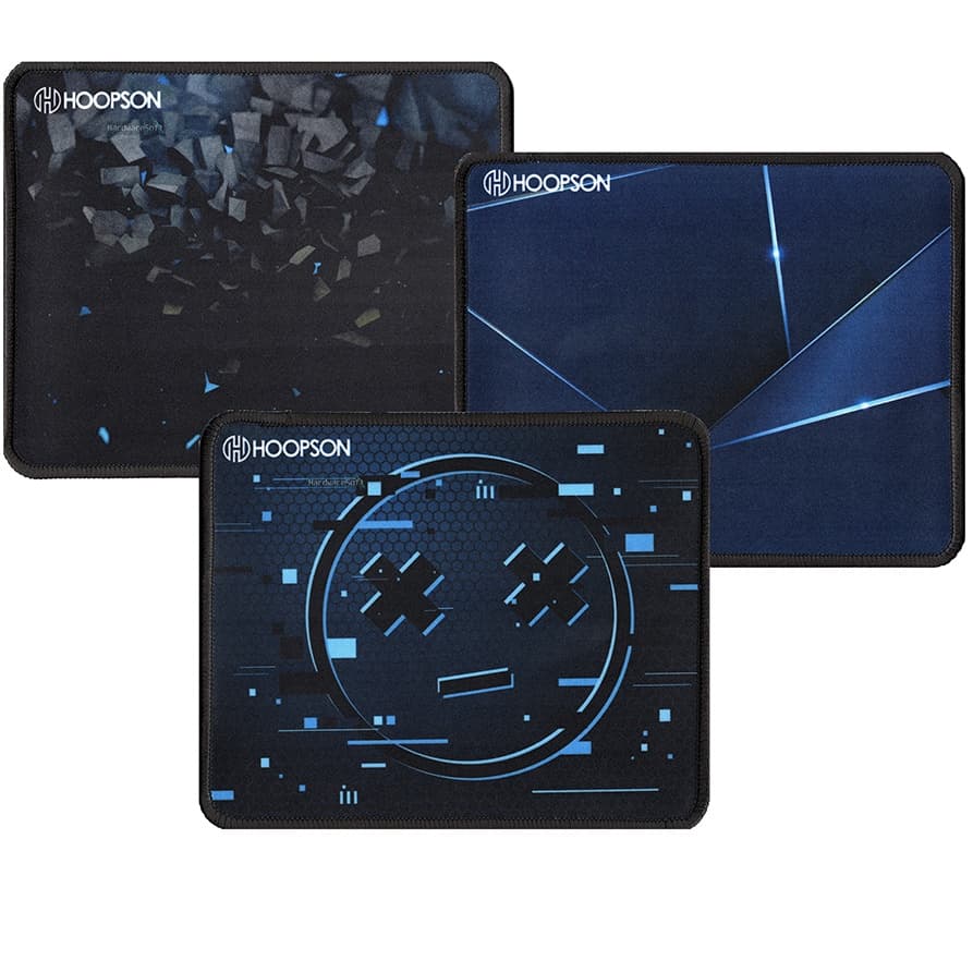 MousePad Gamer 180x220mm Preto Original Bordado Emborrachado (Mouse Ped Mause MousePed MousePad)