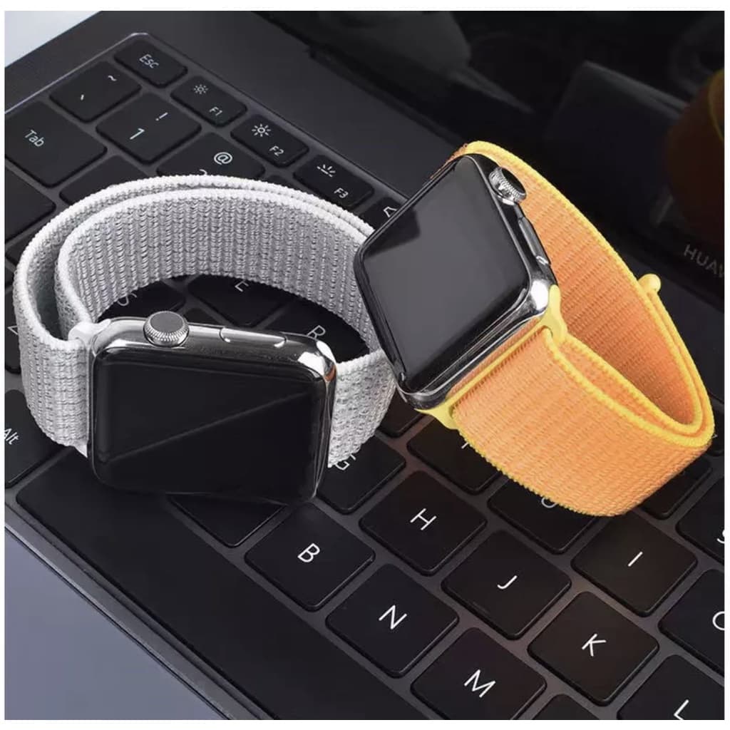 Pulseira Nylon 20mm Premium Para Smartwatch P68 P70 P80 Amazfit Bip Gts2 Mini Galaxy Watch 20mm