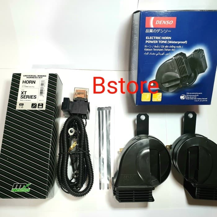 Frete Grátis 1 Conjunto De Buzina De Caracol À Prova D'água + Relé ORIGINAL DENSO 12V