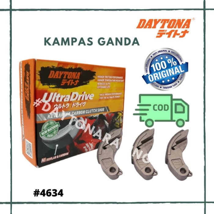 Frete Grátis DAYTONA DOUBLE CAMPING RACING YAMAHA N-MAX 4055