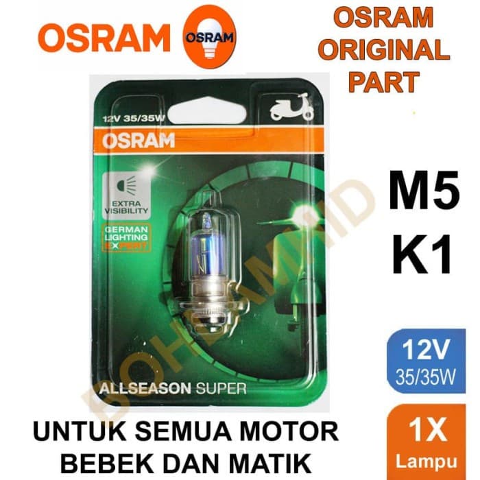 Frete Grátis OSRAM BULB Todas As Temporadas SUPER BEAT FI/LEG 1 SOCKET M5