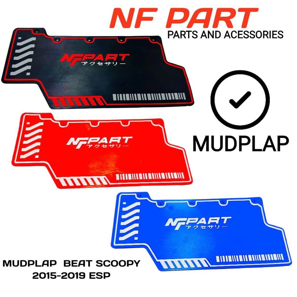 Mudlap Produtos Paralama Beat FI Esp Pop Scoopy 2016-2019 Vario 110 Variações De Cores Nf Parte