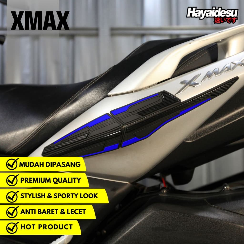 Capa Protetora Do Corpo Lateral Traseiro Hayaidesu XMAX OLD