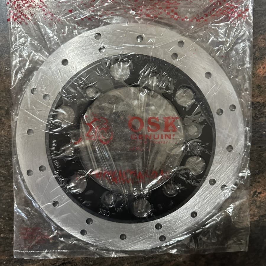 OSK OLD TIGER Disco Dianteiro MEGAPRO MEGA PRO Antigo Motocicleta