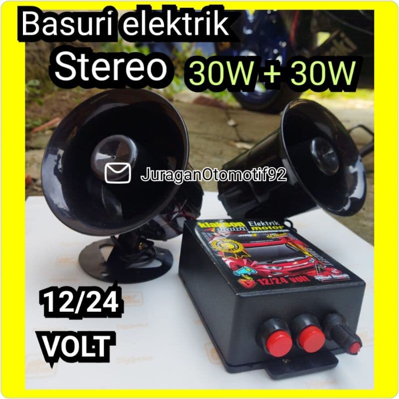 TOA UNIVERSAL 12/24 VOLT BASURI Chifres