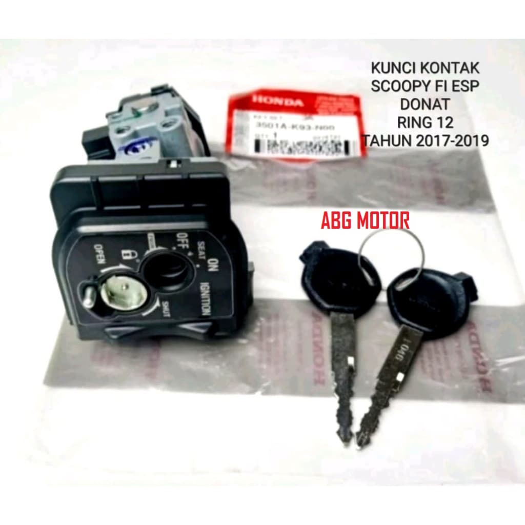 Escopiar FI ESP Donut RING 12 Chave De Contato 2017-2019 ORIGINAL AHM