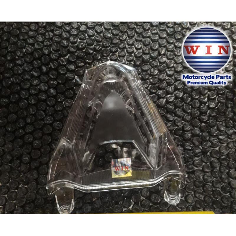 Lâmpada De Parada Traseira De Fumo Branco Claro Vidro MICA BEAT Novo LED De Rua K1A