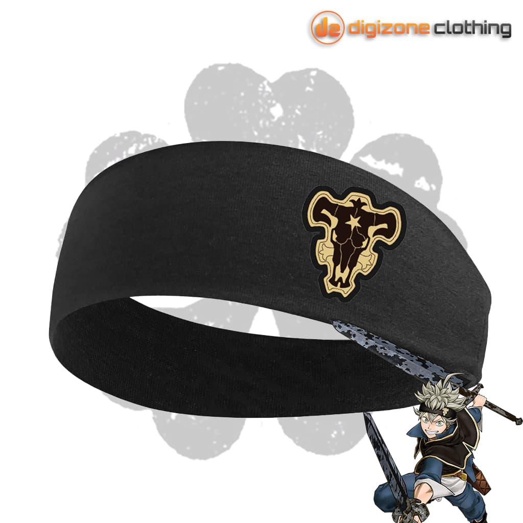 Tiara Bandana Cosplay Anime Trevo Preto Asta Black Bull