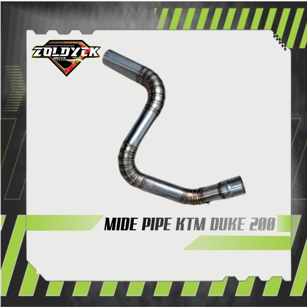 Tubo MIDE KTM DUKE 200-Pescoço De Escape RC 250 -