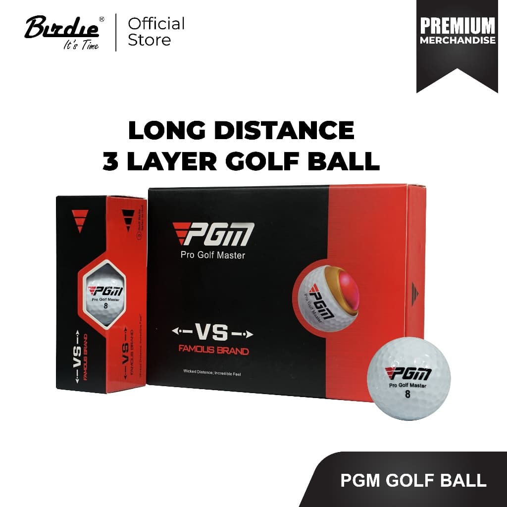 Pgm Golf Ball Pro Bola De Golfe Durável De Toque Macio De Longa Distância