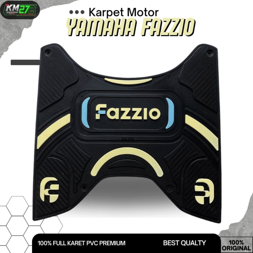 FAZZIO Border Tapete Apoio Para Os Pés Yamaha 125 2022 Acessórios Premium