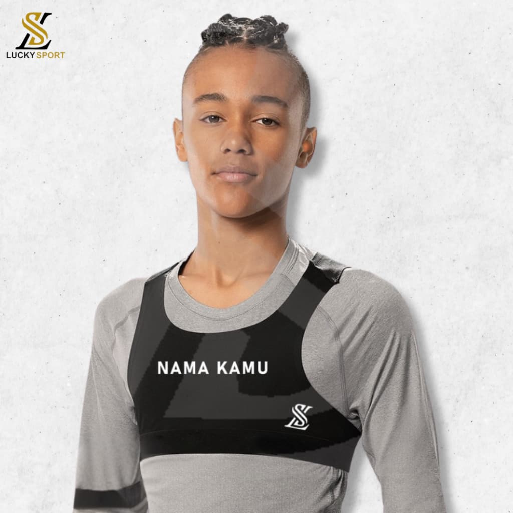 Sutiã Infantil 7-13 Anos Esportivo/Colete De Futebol VOLEY Corrida/Protetor De Peito