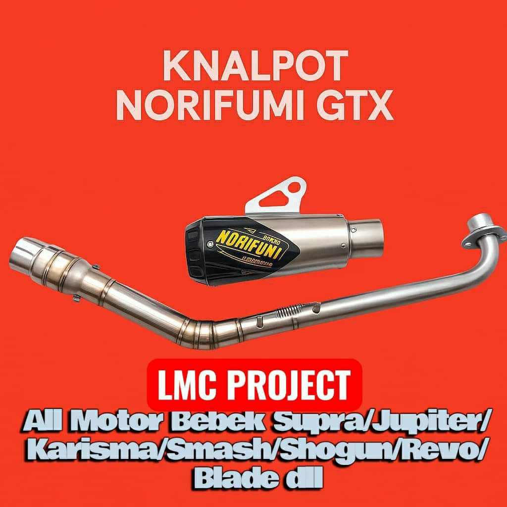 Norifumi Nurifumi GTX RBT Escapamento Para jupiter kharisma smash shogun Blelade revo Absoluto Motocicletas Underbone