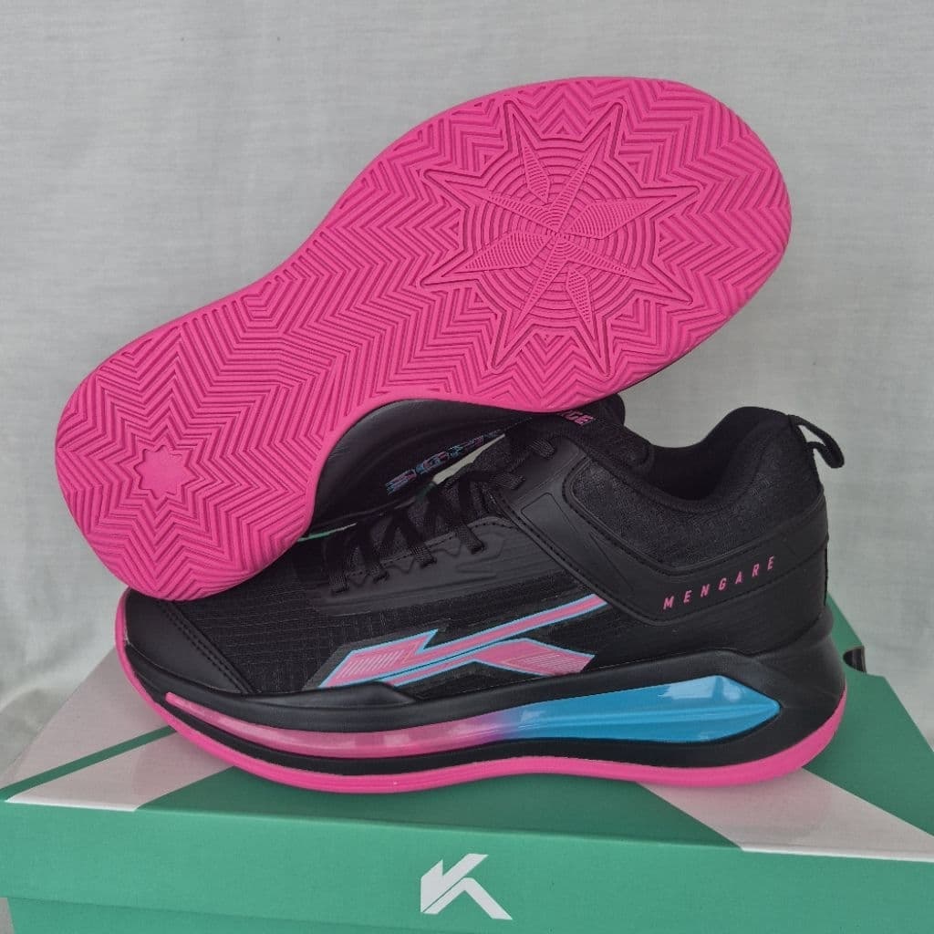 KARGE MENGARE MT SERIES Tênis De Vôlei Preto/Rosa