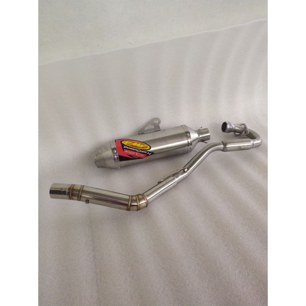 Escape FMF POWERCORE 1 Conjunto De escapamento De Cotovelo Para Motocicleta Crf150 Crf230 Klx150 KSR110/125 pro Msx110 d