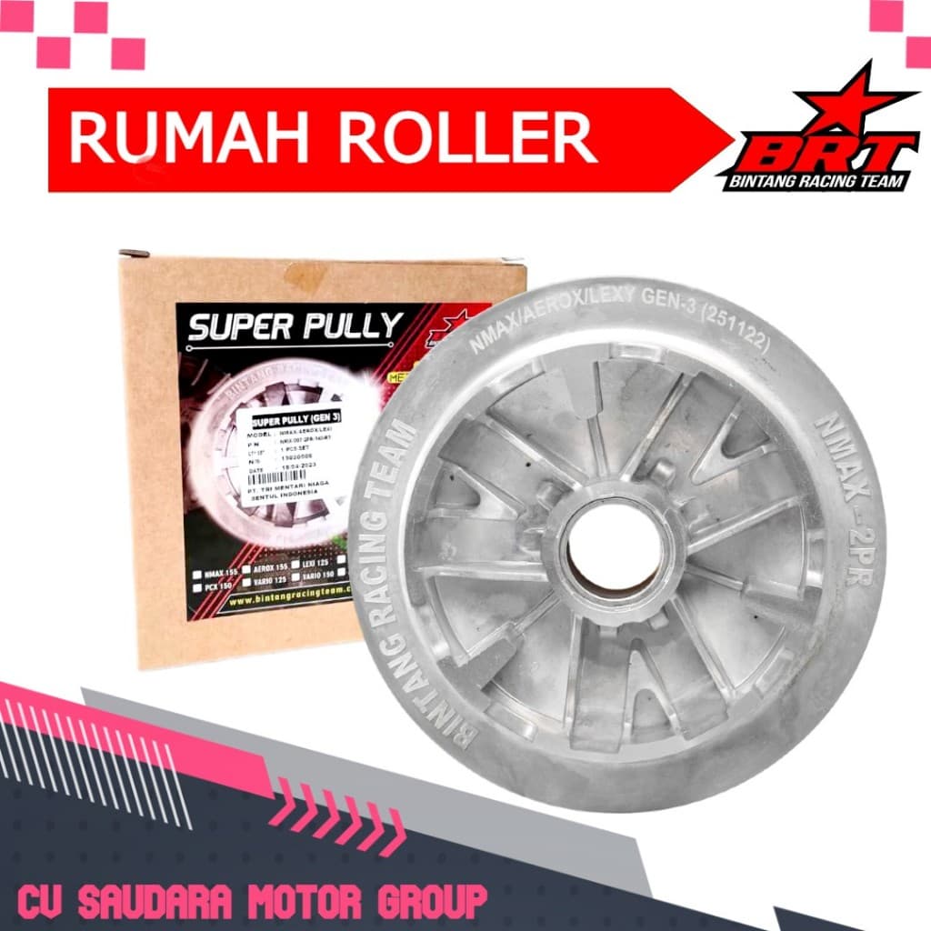 Alojamento Do Rolo NMAX/AEROX 155/LEXI (SUPER Polia) (GEN 3) BRT