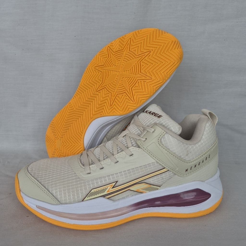 KARGE MENGARE MT Tênis De Vôlei Bege/Laranja