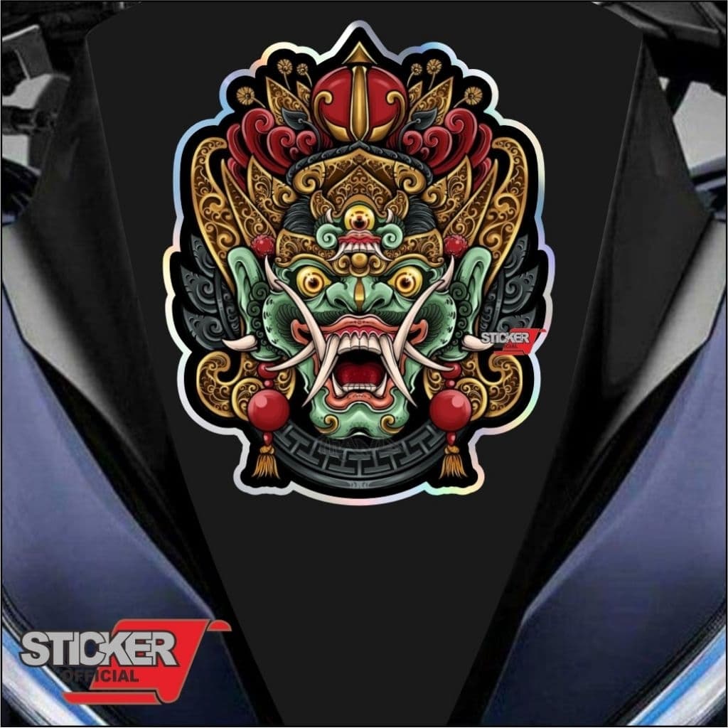 Barong , Adesivo De Viseira , N MAX , PCX Holograma 2D , Honda , Yamaha
