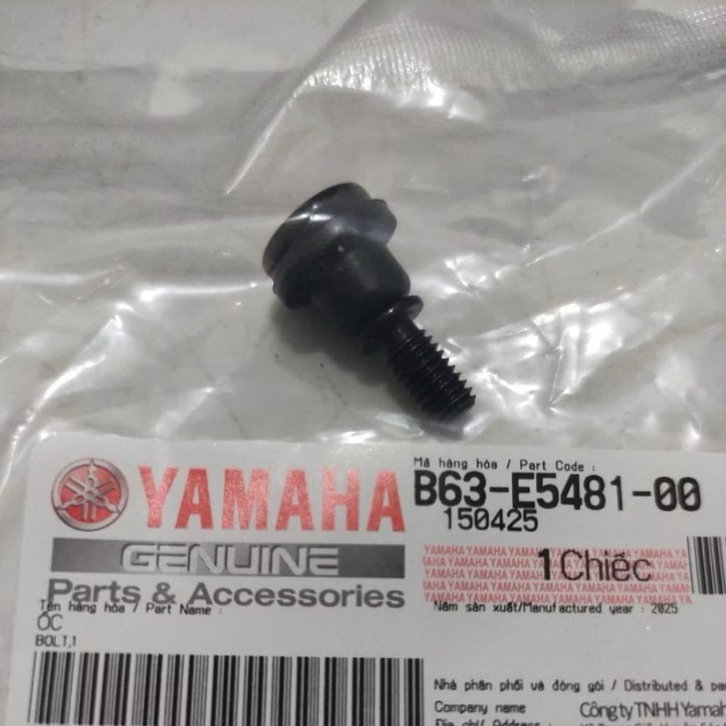 B63-E5481-00 CVT Tampa Parafuso NMAX Novo Velho AEROX 155 LEXI MIO SOUL FINO ORIGINAL YAMAHA