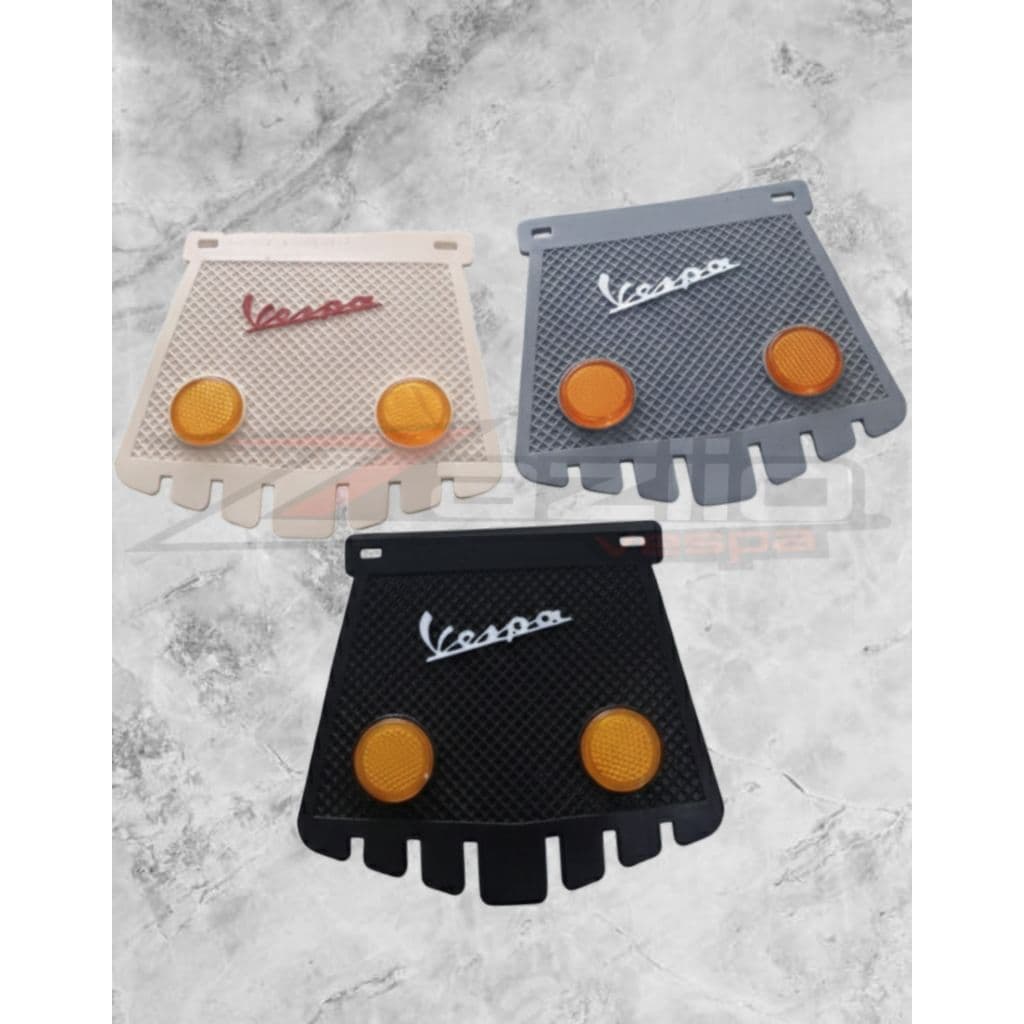 MATA Borracha Rápida kepet mudflap vespa Clásico metalplasy Olo De Gato
