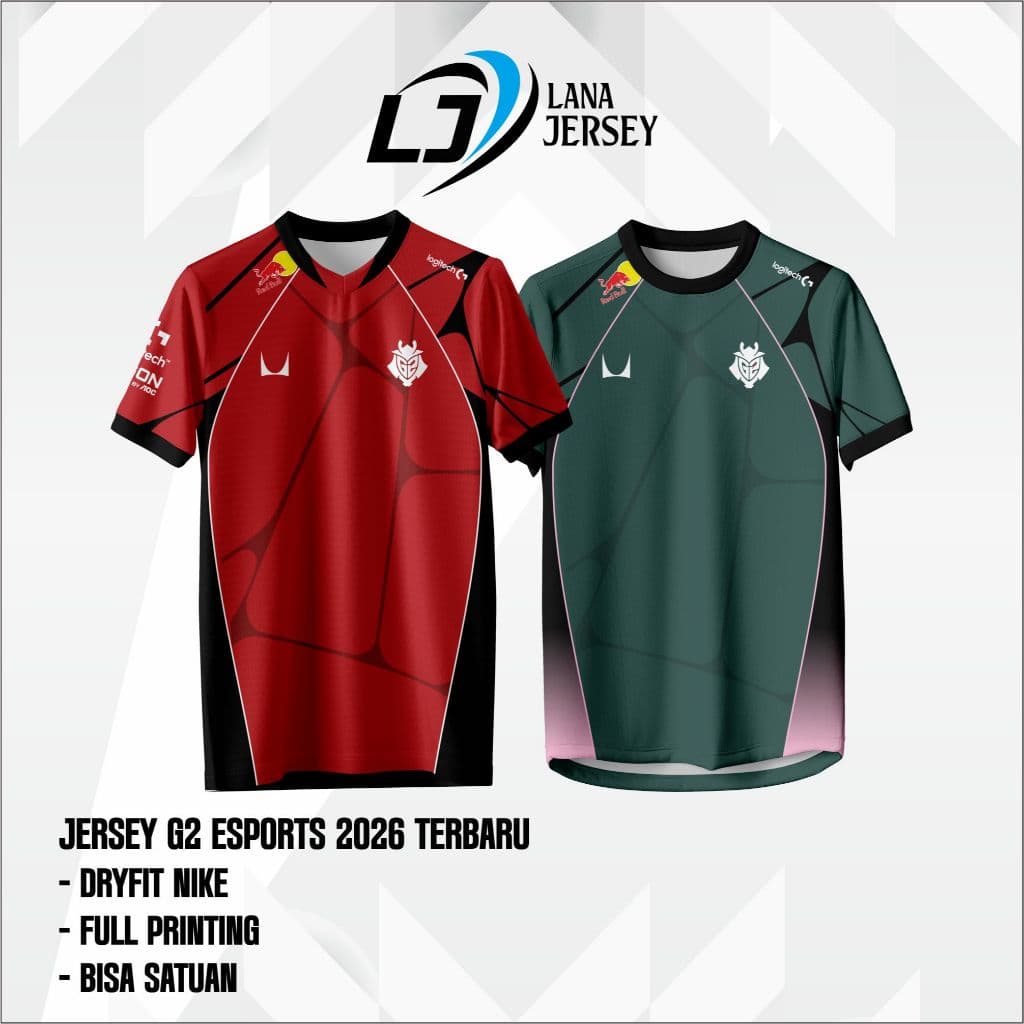 Camiseta Para Jogos Mais Recente G2 ESPORTS 2026 Jersey 2026 (Apelido Personalizado Gratuito)
