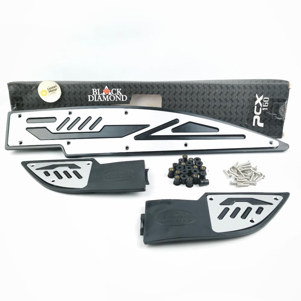 PCX 160 Novo Tapete De Apoio Para Os Pés Original BLACK DIAMOND 2021