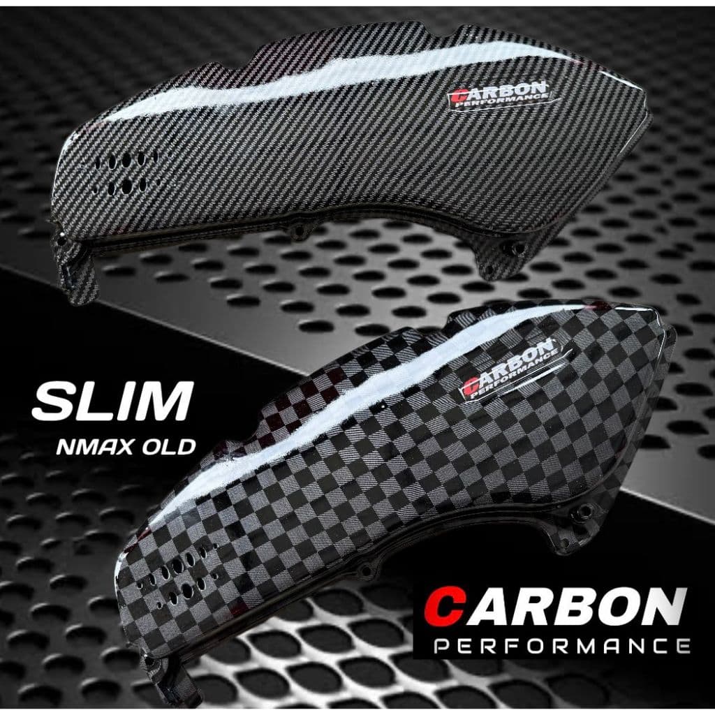 Caixa De Filtro De Xadrez De Carbono 2DP Fina Para Nmax Old 2016-2019 , Mais Recente Modelo Fino Variação De Capa Antigo
