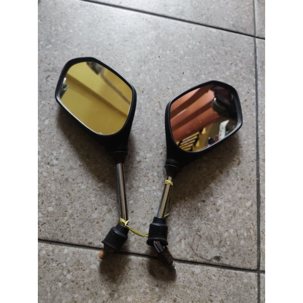 Honda Supra fit Novo Espelho Retrovisor original Cromado E Preto x 125